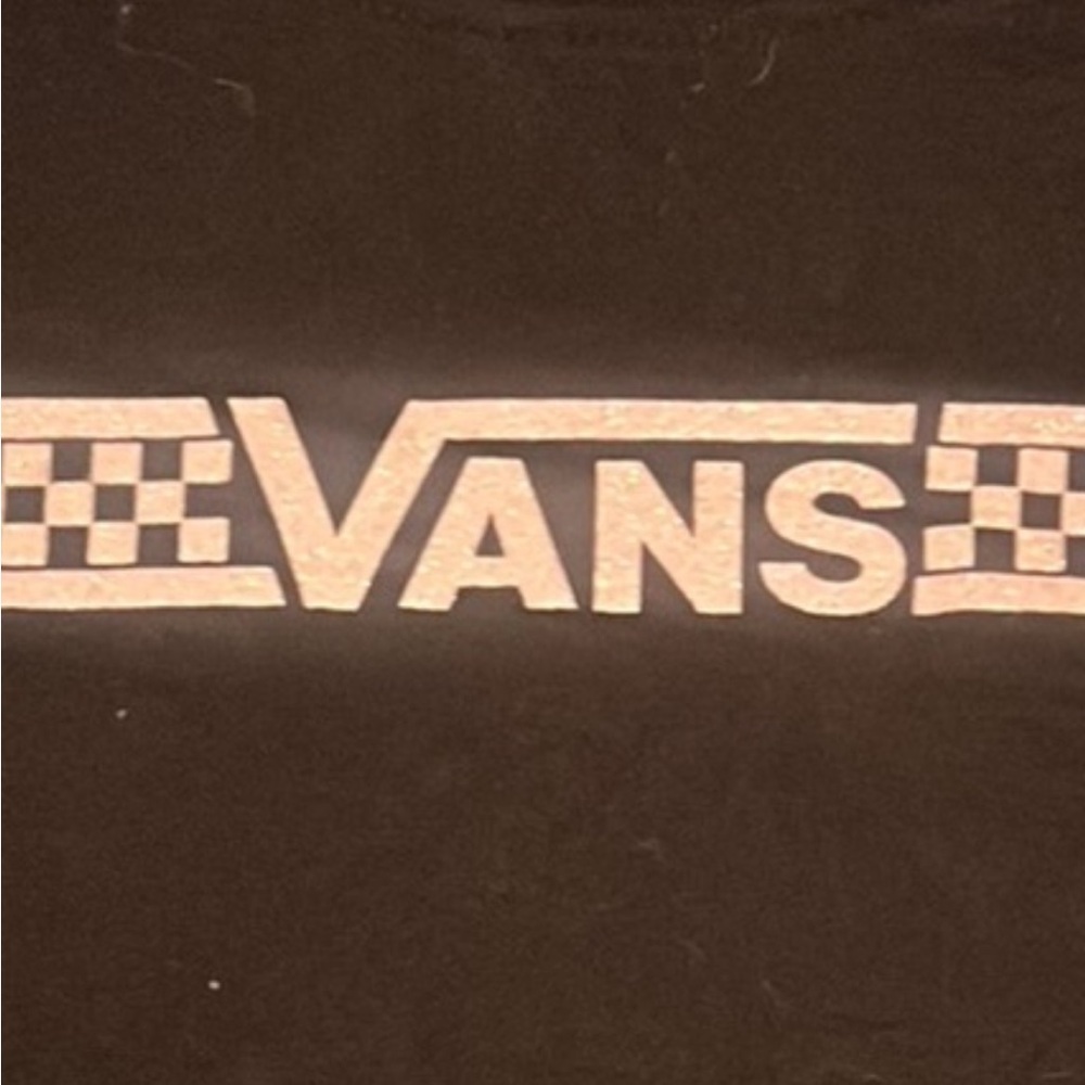 Vans Black Graphic Long Sleeve Tee